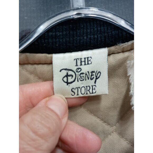 Vintage 90s Disney Mickey Mouse League Varsity Jacket Mens Size XL Blue Denim - Picture 8 of 14